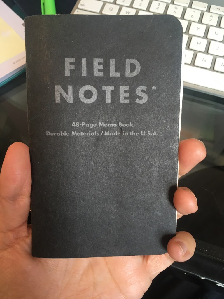 Field Notes notebook